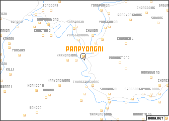 map of P\