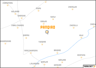 map of Panqiao