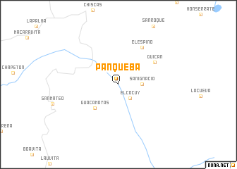 map of Panqueba