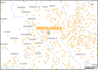 map of Pānra Jranda