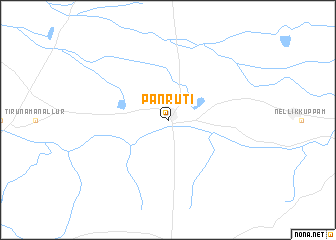 map of Panruti