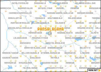 map of Pansalagama