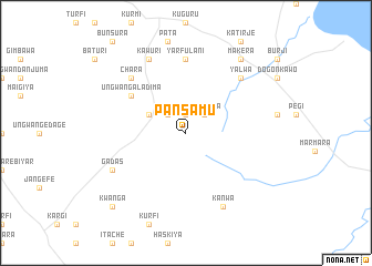 map of Pansamu