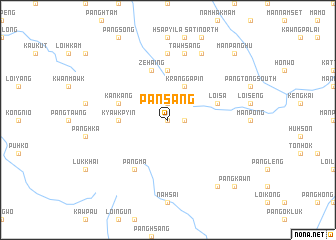 map of Pansang