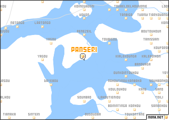 map of Panséri