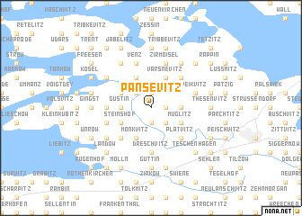 map of Pansevitz