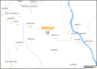 map of Pansey