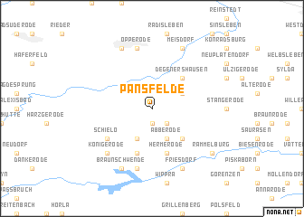 map of Pansfelde