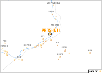 map of P\