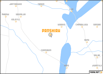 map of Panshiaw
