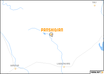 map of Panshidian