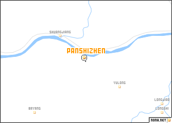 map of Panshizhen