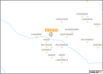 map of Panshi