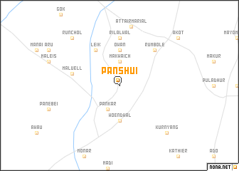 map of Panshui