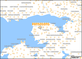 map of P\