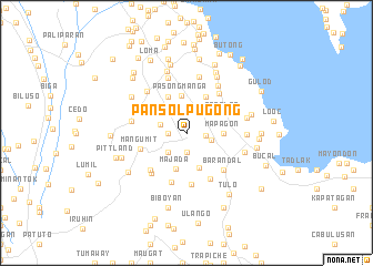 map of Pansol Pugong