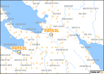 map of Pansol