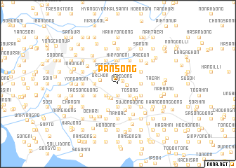 map of Pansong