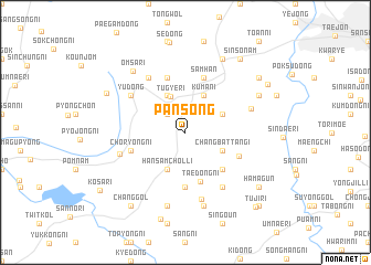 map of Pansong