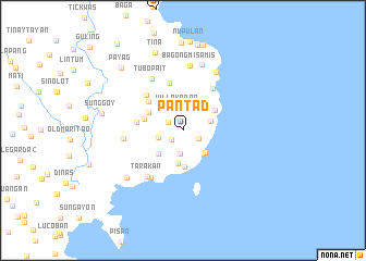 map of Pantad