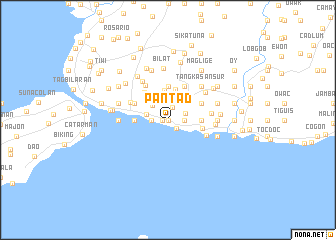 map of Pantad