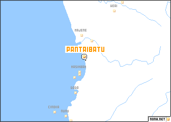 map of Pantaibatu