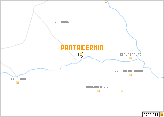 map of Pantaicermin