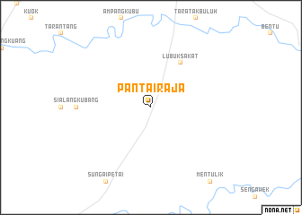 map of Pantairaja