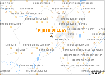 map of Pantai Valley