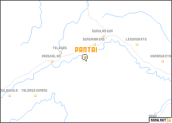 map of Pantai