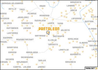 map of Pantaleón
