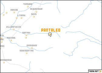 map of Pantaleo