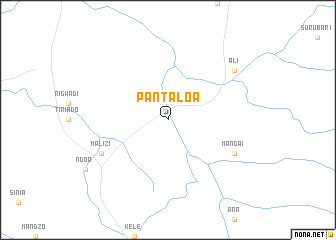 map of Pantaloa