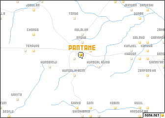map of Pantame