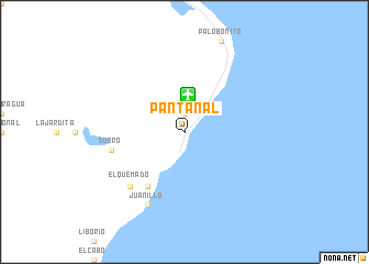 map of Pantanal