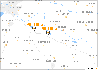 map of Pantang