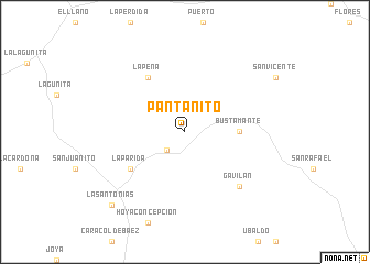 map of Pantanito