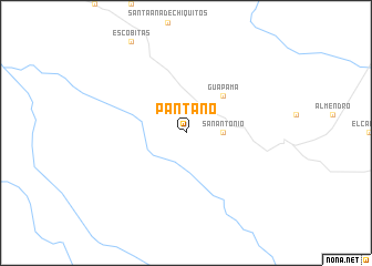 map of Pantano