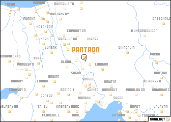 map of Pantaon