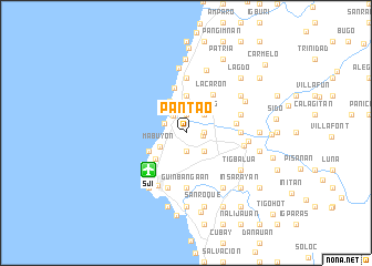 map of Pantao