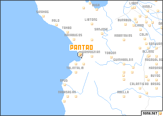 map of Pantao