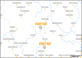 map of Pantar