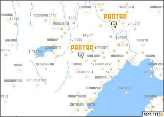 map of Pantar