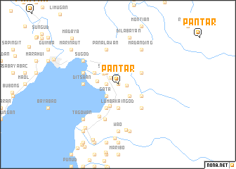 map of Pantar