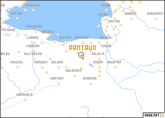 map of Panta-un