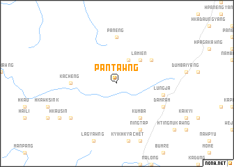 map of Pantawng