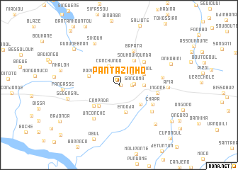 map of Pantazinho