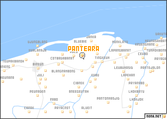 map of Panteara