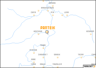 map of Panteik