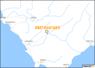 map of Pantekuyuen
